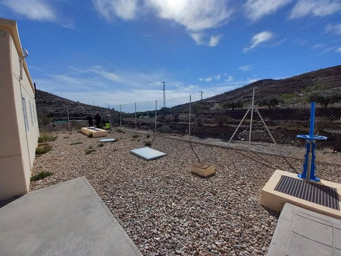 Estación depuradora de Benizalón (Almería).