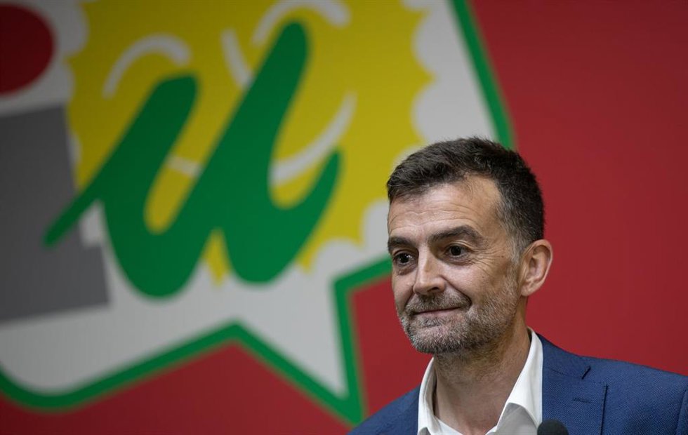 Archivo - Rueda de prensa de Antonio Maíllo para explicar los motivos de su dimisión como coordinador general de IU Andalucía y como diputado del Parlamento andaluz. (Foto de archivo).