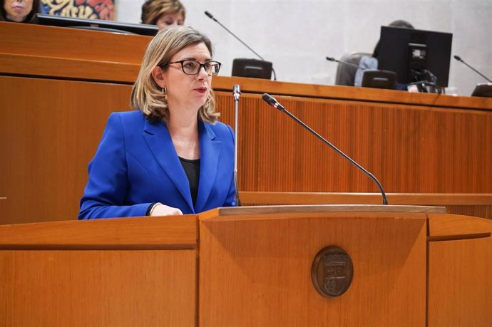 Archivo - La consejera de Educación, Ciencia y Universidades del Gobierno de Aragón, Claudia Pérez Forniés.