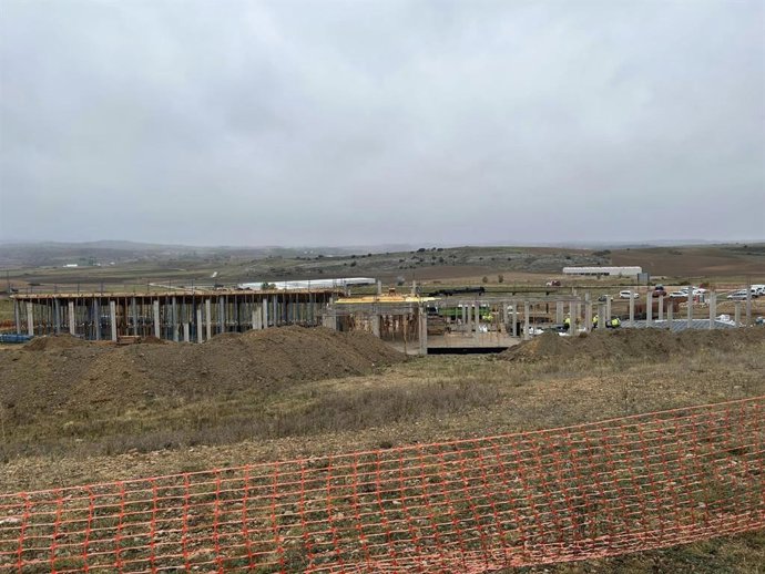 Obras del Parque Científico y Tecnológico de Economía Circular de Cuenca.