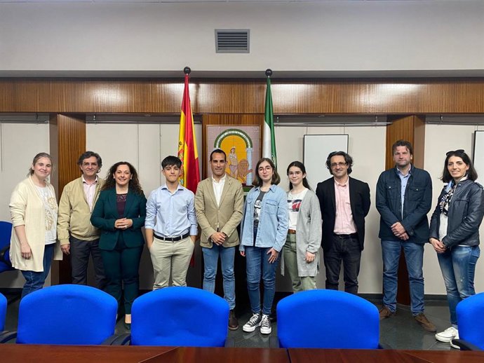 Encuentro con alumnado del Conservatorio Profesional Ramón Garay.