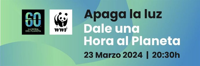 Cartel de la campaña 'La Hora del Planeta'