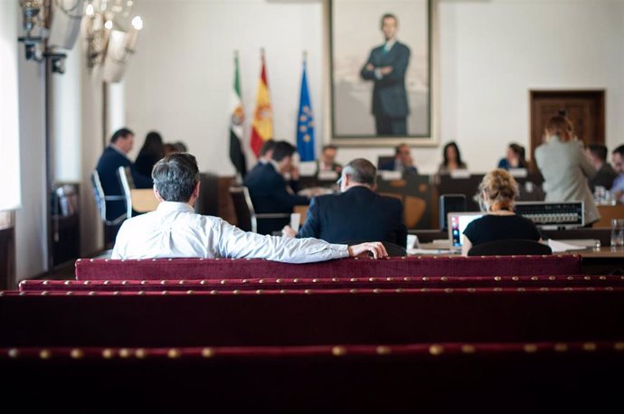Pleno de la Diputación de Cáceres del mes de marzo