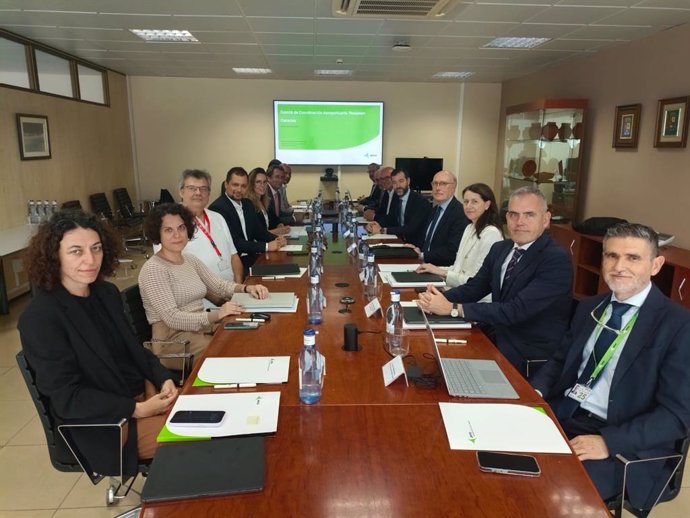 Reunión del Comité de Coordinación Aeroportuaria entre Canarias y Estado
