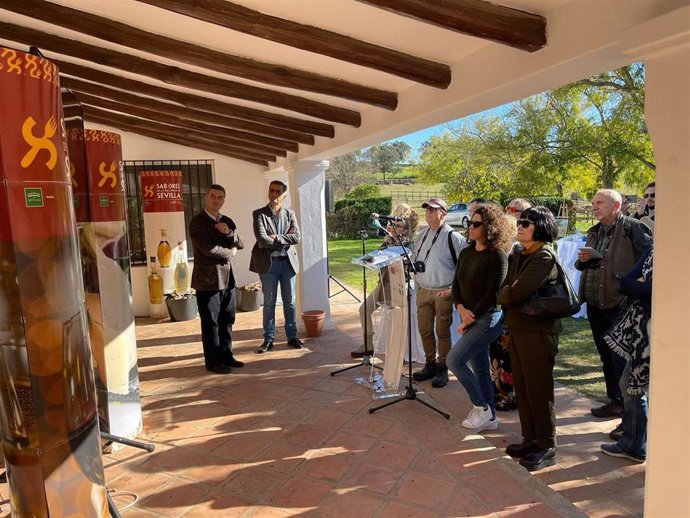 Una de las actividades de 'Fam Trip' celebradas en El Pedroso.