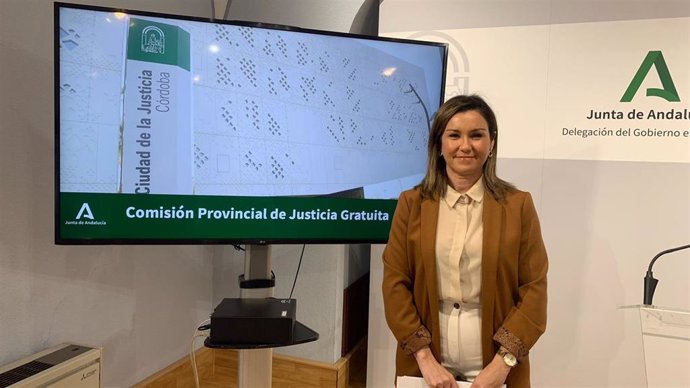 La delegada de Justicia, Administración Local y Función Pública de la Junta en Córdoba, Raquel López.