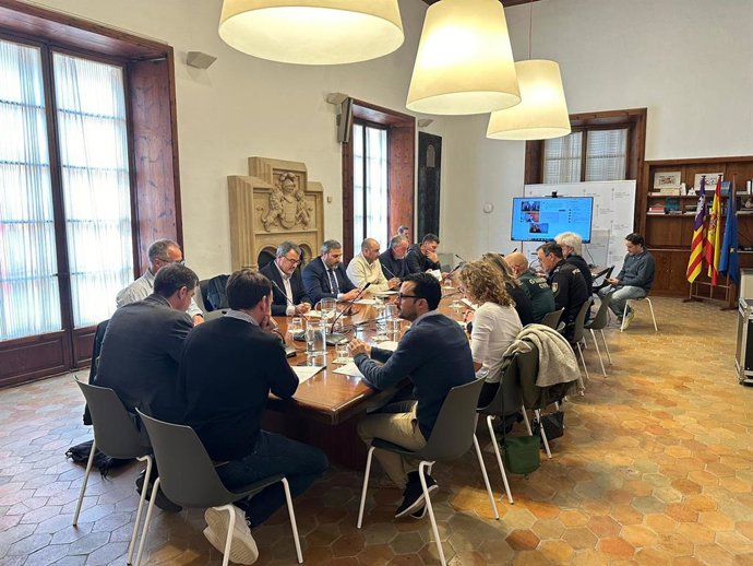 Reunión de la Comisión contra la Violencia en el Deporte de Baleares.