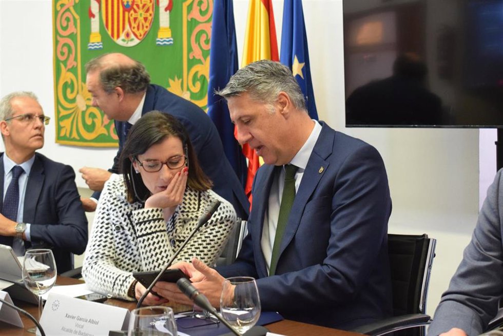 La alcaldesa de Santander, Gema Igual, en la Junta de Gobierno de la FEMP