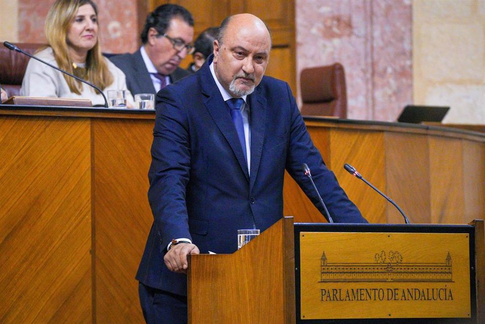 Archivo - El portavoz adjunto del Grupo Vox en Andalucía, Ricardo LópezOlea, en una imagen de archivo. 