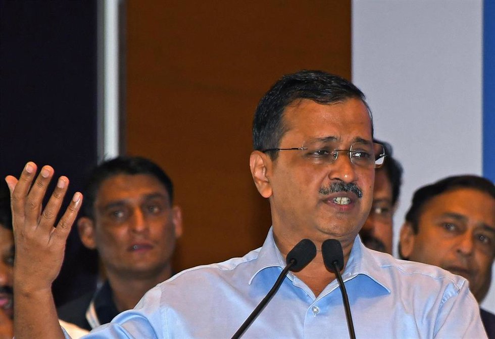 Archivo - El ministro principal de Nueva Delhi, Arvind Kejriwal.