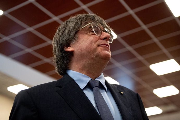 El expresidente catalán y eurodiputado de Junts, Carles Puigdemont.