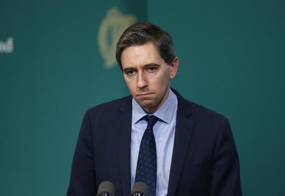 Archivo - El ministro de Educación de Irlanda, Simon Harris