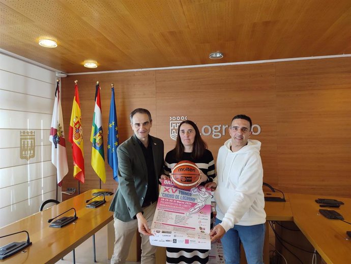 El XV Torneo 'Ciudad de Logroño' de baloncesto femenino reunirá en Logroño unas 1.200 personas del 28 al 31 de marzo