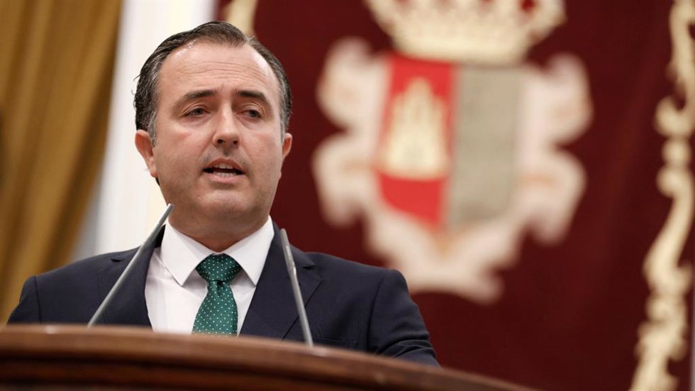 El portavoz de Vox en las Cortes de C-LM, David Moreno.