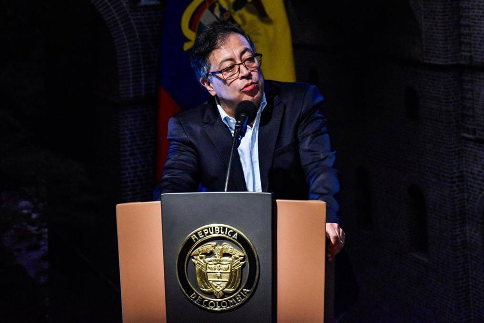 El presidente de Colombia, Gustavo Petro.