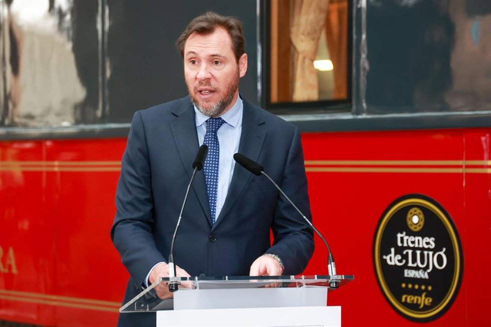 El ministro de Transporte y Movilidad, Oscar Puente