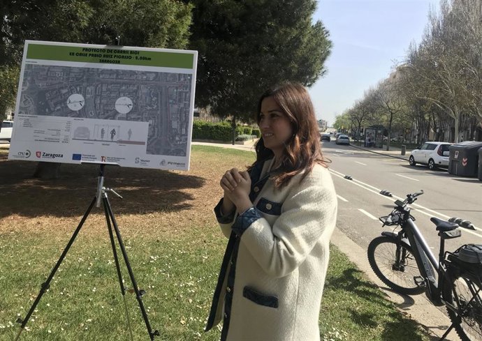 La consejera municipal de Movilidad y Medio Aabiente, Tatiana Gaudes
