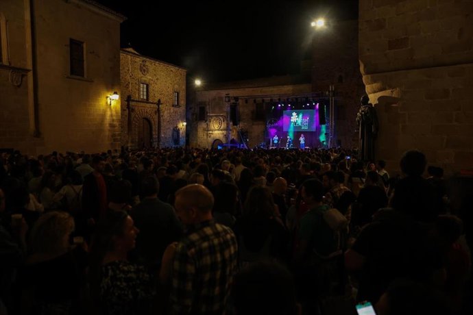 Concierto del Irish Fleadh en Cáceres