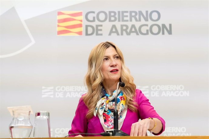 La vicepresidenta segunda del Gobierno de Aragón, Mar Vaquero.