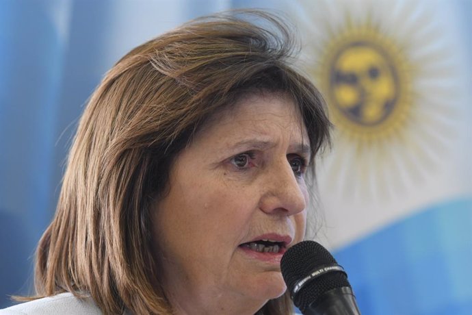 Archivo - La ministra de Seguridad de Argentina, Patricia Bullrich (archivo)