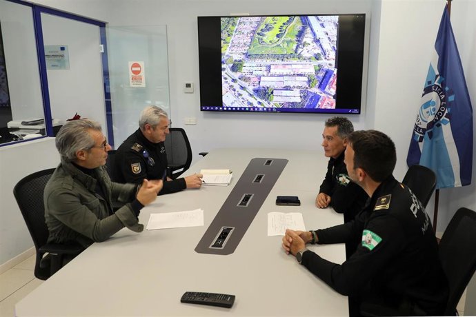Organización del dispositivo de seguridad en Marbella con motivo de la Semana Santa.