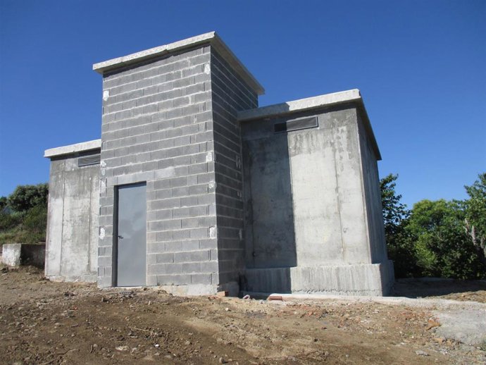 Depósito de agua en la provincia de Salamanca