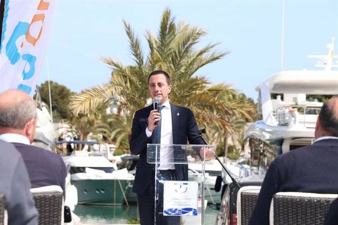 El presidente del Consell de Mallorca, Lloren Galmés, durante un acto en Santanyí