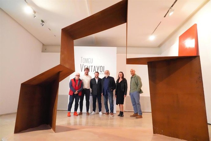 Presentación de las exposiciones de Tomeu Ventanyol y Tony Oursler en el Casal Solleric.