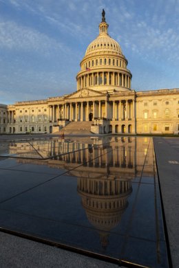 Archivo - El capitolio de Estados Unidos