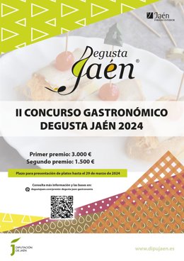 Chefs de toda España podrán presentar sus recetas hasta el 29 de marzo al II Concurso Gastronómico