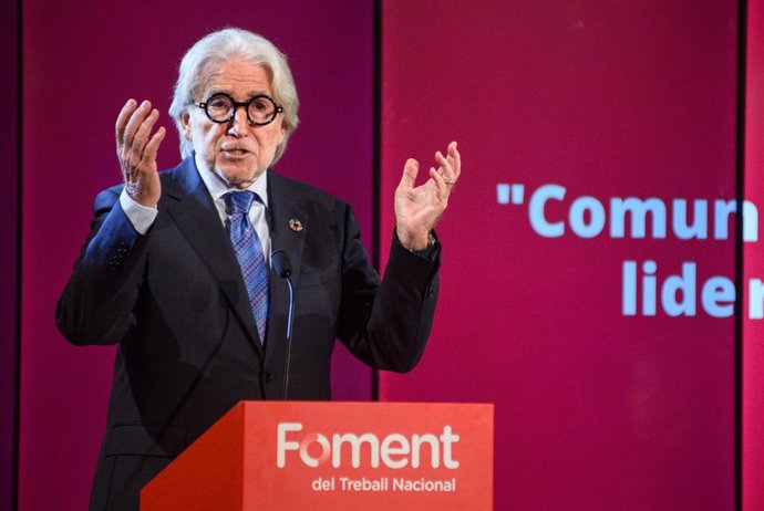 El presidente de Foment del Treball Nacional y vicepresidente de la CEOE, Josep Sánchez Llibre 