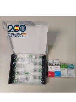 La Policía Nacional ha detenido a un varón por distribuir anabolizantes que recibía previamente a través de empresas de reparto de paquetería desde Portugal