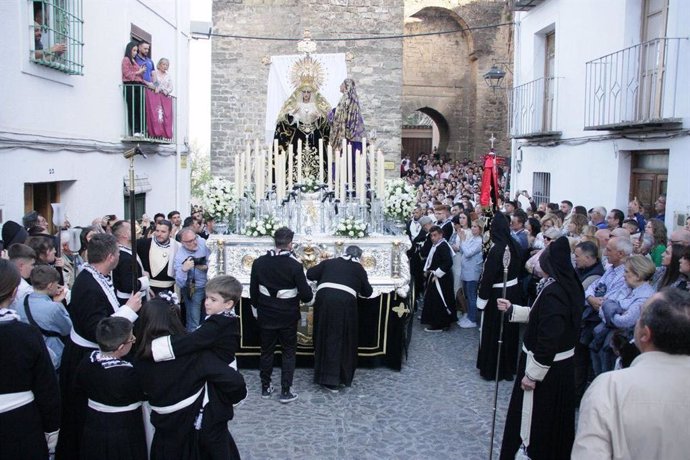 Imagen de archivo de una procesión en Úbeda