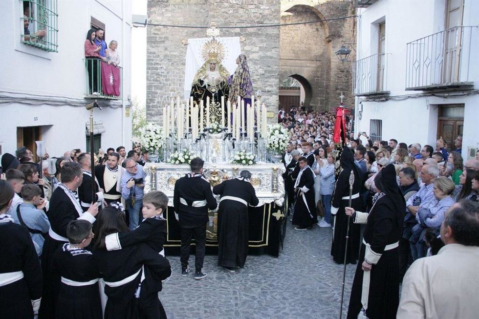 Imagen de archivo de una procesión en Úbeda