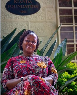 La economista keniana Susan Kinyua, premio Harambee 2024 a la 'Promoción e Igualdad de la Mujer Africana'