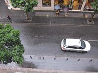 Las lluvias dejan en Canarias desprendimientos, achiques de agua, caída de cableado y rebosamiento de alcantarillas