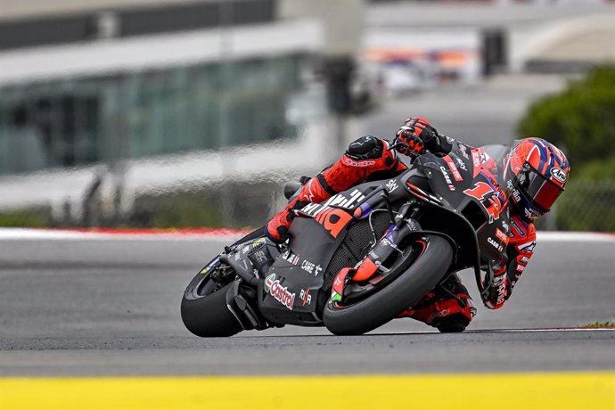 12 VINALES Maverick (spa), Aprilia Racing Team Gresini, Aprilia RS-GP 2024, action during the 2024 MotoGP Grande Prémio Tissot de Portugal on Autódromo Internacional do Algarve Circuit from March 22 to 24, in Portimao, Portugal - Photo Studio Milagro / DP