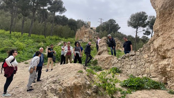 PSOE da a conocer en una jornada abierta el trabajo de restauración de la Muralla Norte de Jaén