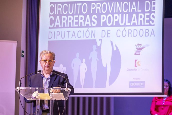 Entrega de premios del Circuito Provincial de Carreras Populares de Córdoba.
