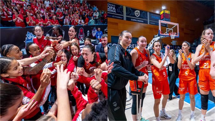 Casademont Zargoza y Valencia Basket, final de la Copa de la Reina