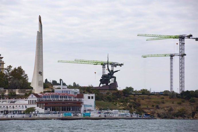 Archivo - El puerto de Sebastopol en una imagen de archivo