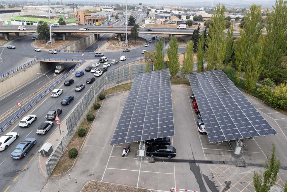 Imagen de placas fotovoltaicas.