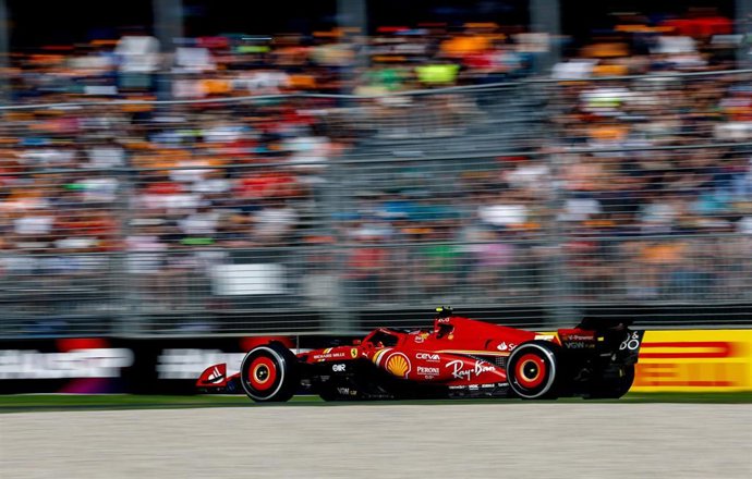 Sainz durante el Gran Premio de Australia, a 24 de marzo de 2024.
