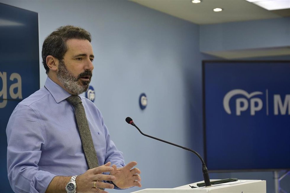 Archivo - El secretario general del PP de Málaga, José Ramón Carmona, en una imagen de archivo.