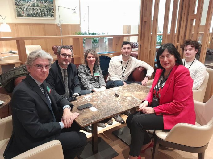 El secretario autonómico de Industria, Comercio y Consumo, Felipe Carrasco, en Bruselas