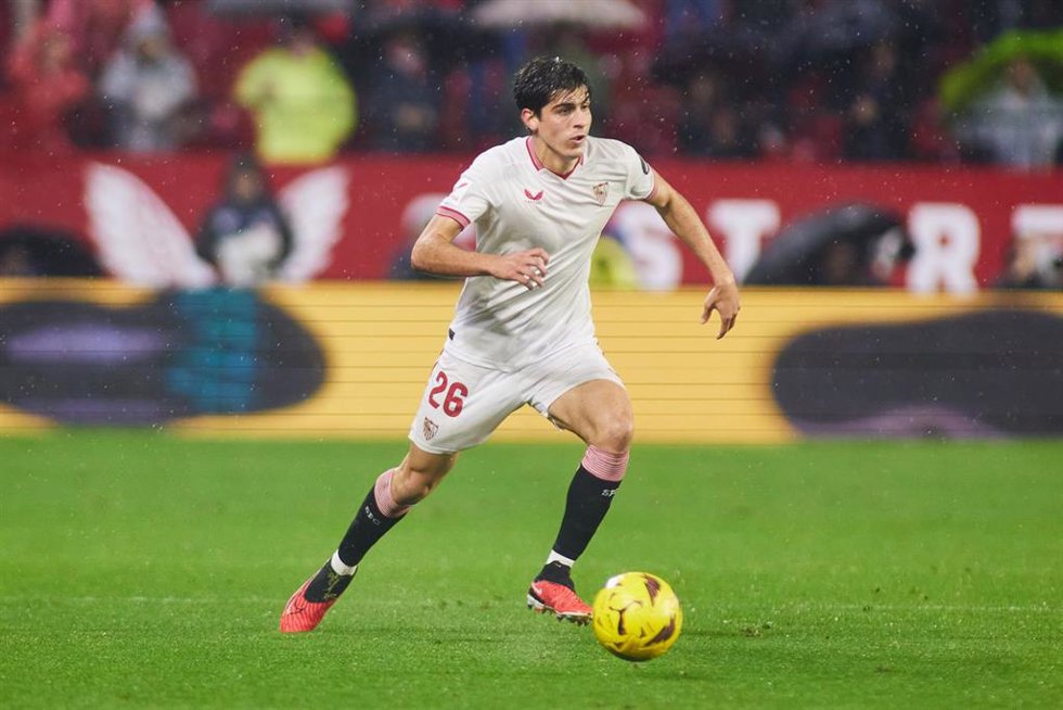 Archivo - Juanlu Sánchez con el Sevilla FC