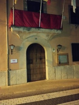 El Ayuntamiento de Marratxí apagado con motivo de la campaña 'La Hora del Planeta'