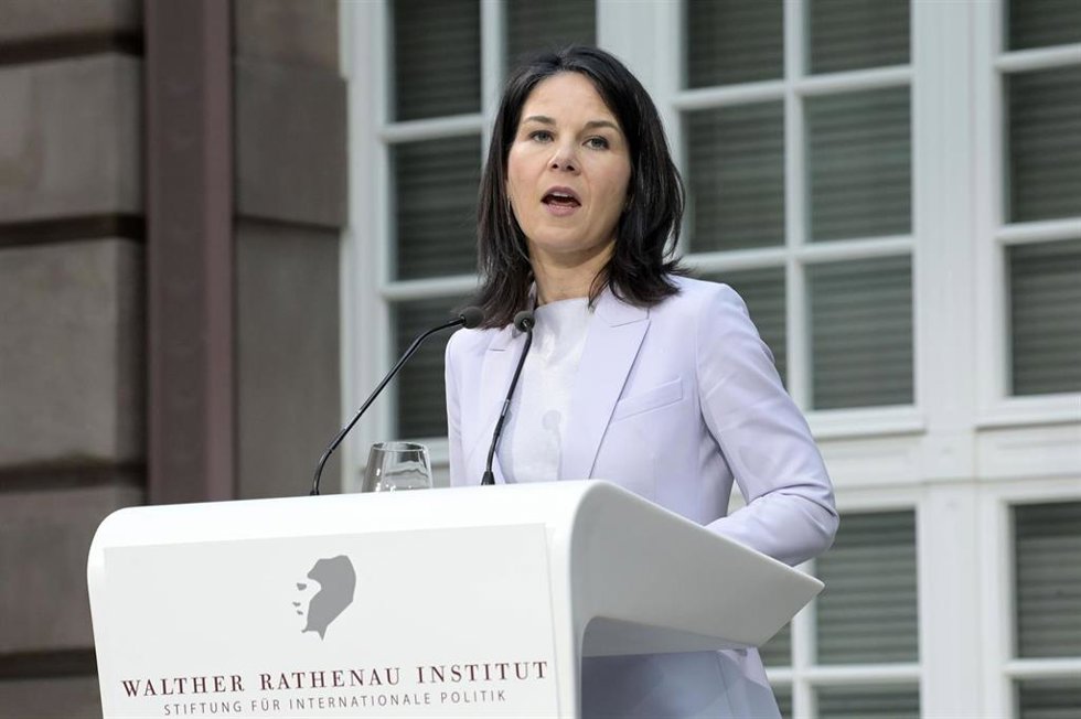 La ministra de Exteriores alemana, Annalena Baerbock 