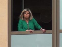 Sola, así ha cumplido Terelu Campos con su tradición del Domingo de Ramos en Málaga