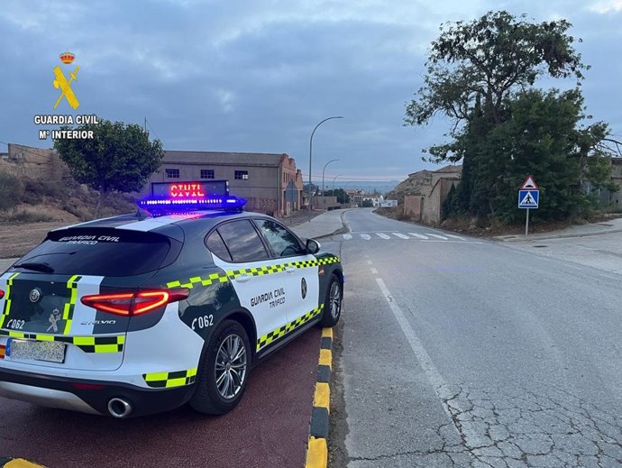 Archivo - Control de la Guardia Civil.